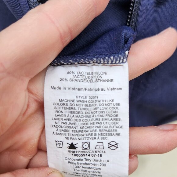 Tory Sport Navy Track Jacket - Picture 6 of 6